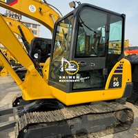 Excavadora Komatsu PC56 PC55 PC60 PC70 PC40 PC35 PC78, miniexcavadora usada Komatsu PC 78 con hoja topadora máquina de uso doméstico