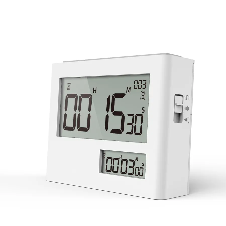 2020 Newest Patent Design Digital Pomodoro Technique Multifunctional Clock Timer Set Time Reminder 93*73*26.5 0 ℃~50 ℃ 6 Months