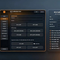Herramienta ECU para HPT FILE EDITOR 2026 V3.8.1: Convierte HPT BIN CTZ XDF, Visualiza Hex, Intercambio de Segmentos, Desbloqueo y Archivos de Calibración GPEC