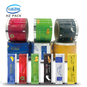 Rollo de película de plástico laminado Bopp/<span class=keywords><strong>CPP</strong></span> con impresión personalizada, bolsita de envasado de alimentos, sellado térmico, patatas fritas, galletas, dulces, embalaje - Product Image 6