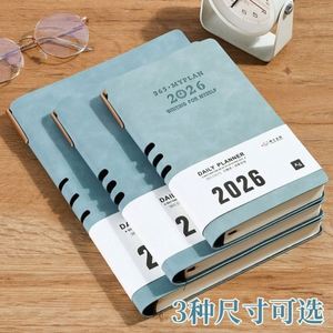2026 2027 Undated Daily Weekly Do List Notebook Custom Logo A5PU Planner 100 <b>Sheets</b> for Office Self Care Journal Bulk Wholesale - Product Image 6