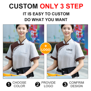 Uniformes de Personal de Habitaciones de Hotel, Camisas de Limpieza Unisex Transpirables, Directo de Fábrica - Product Image 4