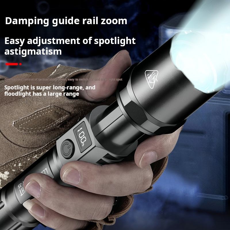 Torcia Tascabile Militare Torce LED Mini Piccola Torcia Super Luminosa - Torcia Tattica Portatile A LED, Torcia LED Portatile, Torcia LED Da Campeggio Impermeabile Mini Torcia - Foto 10