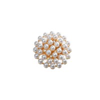 JFRB261-266 Bouton de couverture en alliage de zinc, style luxueux, pétale de fleur, rectangle, diamant, étoile, plaqué blanc, strass, cristal
