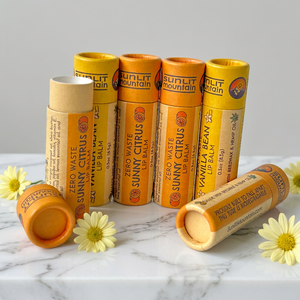 หลอดกระดาษคราฟท์สีน้ำตาลแบบดันขึ้นได้ บรรจุภัณฑ์กระดาษแข็งสำหรับบรรจุครีมกันแดดแบบแท่งทำเอง - Product Image 1