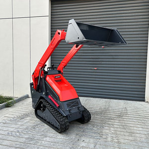 Minicargadora de orugas compacta para granja y jardín, maquinaria multiusos, potencia confiable, minicargadora de orugas pequeña - Product Image 3