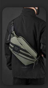 Nueva Bolsa de Pecho de Nailon para Hombre, Moderna Bolsa Cruzada, Deportiva, Impermeable, para Cintura, Casual, de Gran Capacidad, de un Solo Hombro - Product Image 6