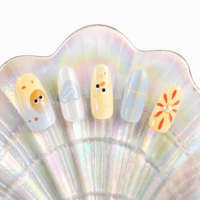 Ongles artificiels réutilisables à presser, courts et carrés, motif dessin animé mignon, graffiti, grille boule de charbon, étoile et strass