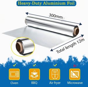 Factory Wholesale 8011 Household Food Grade Aluminum <b>Foil</b> Roll Paper for Food Packing - Product Image 5