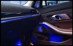 Illuminazione Ambientale LED a 64 Colori per Interni Auto <span class=keywords><strong>BMW</strong></span> Serie 3 G20 <span class=keywords><strong>G21</strong></span> 2020-2024, Accessori per Upgrade Atmosfera - Product Image 2
