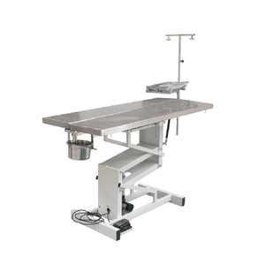 Mesa de Operaciones Eléctrica para Animales, Tipo V, de Acero, de Alta Calidad EURVET, Mesa de Tratamiento Quirúrgico para Clínica <span class=keywords><strong>Veterinaria</strong></span>, Certificación CE Clase II - Product Image 2