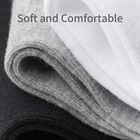 Chaussettes Courtes Décontractées Personnalisables de Couleur Unie pour Femme, Modèle Plat et Oreilles Droites, par Mme Minghui