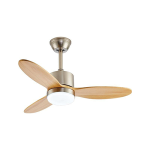 Hot selling unique design indoor/outdoor <b>ceiling</b> <b>fan</b> <b>with</b> LED <b>light</b> quality 3 blades solid wood DC motor <b>remote</b> <b>control</b> switch - Product Image 1