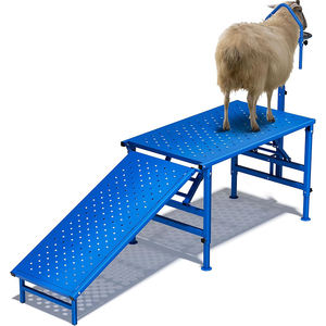 JH-Mech ที่รีดนม<span class=keywords><strong>แพะ</strong></span>และตัดแต่งด้วยการออกแบบทางลาดพับเก็บได้ง่ายฐานรีดนมแพะขนาดเล็กสำหรับงานหนัก - Product Image 3