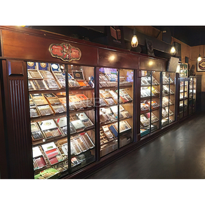 Humidores <span class=keywords><strong>de</strong></span> Cigarros con Iluminación LED al por Mayor, <span class=keywords><strong>Vitrina</strong></span> <span class=keywords><strong>de</strong></span> Doble Puerta para Tienda <span class=keywords><strong>de</strong></span> Tabaco con Madera <span class=keywords><strong>de</strong></span> <span class=keywords><strong>Cedro</strong></span> Español - Product Image 2