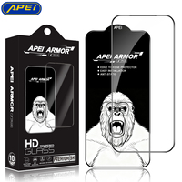 Groothandel Mobiele Telefoon HD Heldere 2.5D Gehard Glas Screenprotector voor iPhone 16 15 17 Pro Max Compatibel met Android Samsung