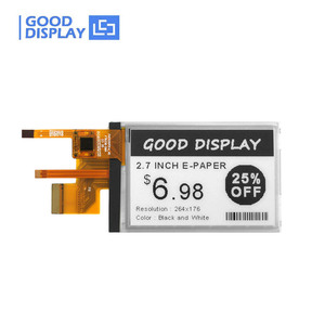 ชุดจอแสดงผล E Ink แบบสัมผัสขนาด 2.7 นิ้ว รุ่น GDEY027T91-FT11 พร้อมไฟส่องหน้า ใช้พลังงานต่ำ รองรับ Raspberry Pi ทุกรุ่น - Product Image 1