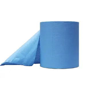 GI Blue Cloth Roll Einweg-Industries taub freie Reinraum-Trocken-Vlies-Reinigungs tücher