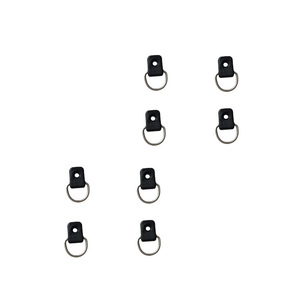 Lot de 8 boucles en D en acier inoxydable, accessoire pour kayak, usage universel pour les loisirs de plein air, quincaillerie durable - Product Image 1