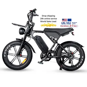 Bicicleta elétrica Mtb Mountain bike elétrica 250 W 1000 W Cubo de potência do motor e bike, armazém da UE e EUA, bicicleta OUXI H9 e