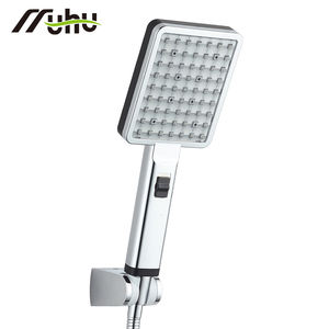 ראש מקלחת ידני חסכוני במים וידידותי לסביבה עם טכנולוגיית הזרקת אוויר ומעצור זרימה להפחתת צריכה - Product Image 3