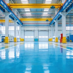 Revêtement de sol en résine époxy de qualité industrielle, liquide à appliquer au pinceau, anti-huile et imperméable, pour usine, atelier et centre commercial - Product Image 2