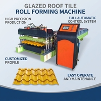 Machine automatique de formage à froid de tuiles de toit en acier verni