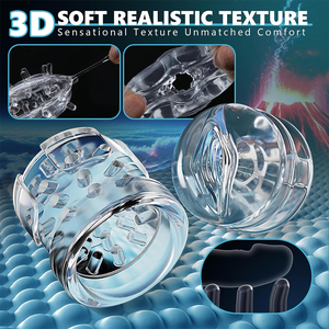 Jolly Space Men's TPE Electric Multi-Function Automatic Thrusting Rotating <strong>Masturbator</strong> Vagina Hands-Free Penis Stroke Machine - Product Image 5