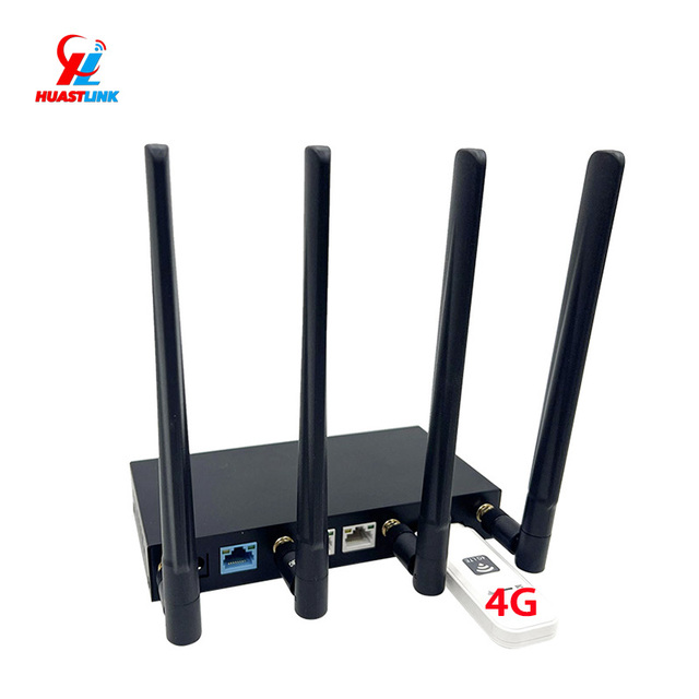 Huastlink HC-G5 Gigabit Dual Band 4G Usb Modem Routers External Antennas 1200Mbps Wifi Router With Padavan