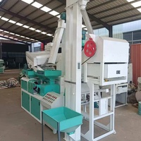 Capacité de 15 à 25 tonnes/jour, 220V/380V, combinant décortiqueuse de riz paddy, moulin à riz, nettoyeur, désherbeur, séparateur