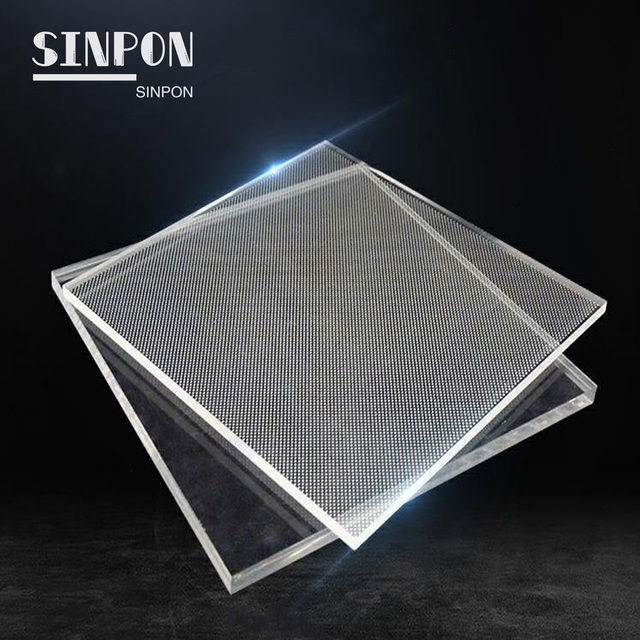 Laser Dotted Acrylic Led Panel LGP Light Guide Plate with Led Light