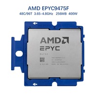 Prosesor Server AMD Epyc 9175F 9275F 9375F 9475F 9575F 5.0 GHz