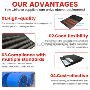 15mm Chevron profil hilal 6mm-20mm Cleat <span class=keywords><strong>Y</strong></span> şekli özel Antiskid balıksırtı desen konveyör bant sıçradı - Product Image 4