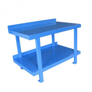 Serie 11 banco da lavoro da 1250mm con acciaio verniciato a polvere e piano in ferro per lo stoccaggio personalizzabile OEM supportato - Product Image 1
