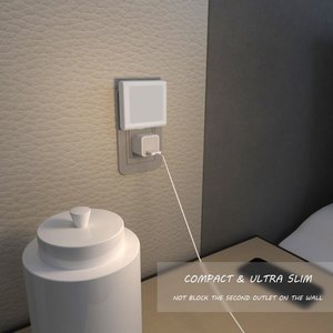 Luz de noche LED regulable de Color con cambio automático de inducción infrarroja al mejor precio para pasillo - Product Image 2