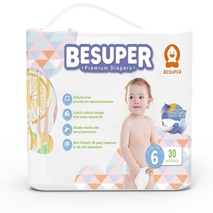 Pañales Desechables Ecológicos para Bebé, Biodegradables, Hechos de Algodón, Directo de Fábrica, Muestra Gratis Disponible - Product Image 3