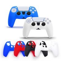 Étui de protection en silicone léger et fin pour manette avec grande ouverture de chargement, étanche et antichoc