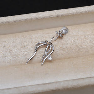 Collar de Plata S925 con Colgante de Perla Barroca y Diseño de Linterna, Accesorio de Joyería DIY para Mujer, 4446 - Product Image 2