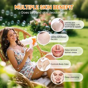 สบู่สารสกัดจากลูกพลับคุณภาพสูงขายส่ง - โพลีฟีนอลจากชาเขียวสำหรับควบคุมกลิ่น, เชียบัตเตอร์และน้ำมันมะพร้าว ให้ความชุ่มชื้น 24 ชั่วโมง - Product Image 4