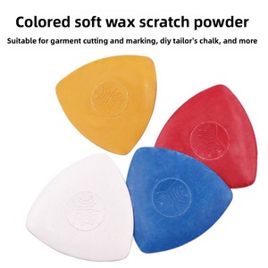 <span class=keywords><strong>Craie</strong></span> <span class=keywords><strong>de</strong></span> tailleur triangulaire colorée invisible pour produits tricotés - <span class=keywords><strong>Craie</strong></span> <span class=keywords><strong>de</strong></span> marquage, <span class=keywords><strong>de</strong></span> découpe et <span class=keywords><strong>de</strong></span> dessin pour tissus DIY, facile à effacer - Product Image 2