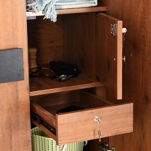 Para armario de 3 puertas de Barcelona para muebles de dormitorio con función de almacenamiento - Product Image 4