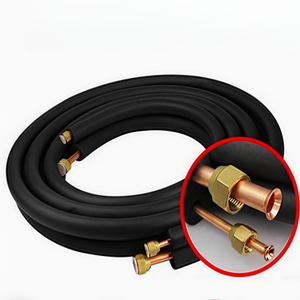 Le fabricant fournit des tuyaux en cuivre pour la climatisation : 20 m, 30 m, 50 m, tuyaux en cuivre isolés pour la réfrigération. - Product Image 2
