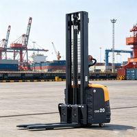 Gerbeur électrique durable de 1,5 à 2 tonnes avec une hauteur de levage de 3000 mm, prêt à être expédié