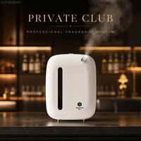 Diffuseur de parfum intelligent LUXAROMES G501, machine d'aromathérapie domestique, 400 ml, diffusion de parfum à air froid, diffuseur blanc mural pour la maison
