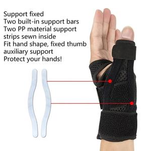 Attelle de poignet et de <span class=keywords><strong>pouce</strong></span> <span class=keywords><strong>pour</strong></span> le fitness, soutien <span class=keywords><strong>pour</strong></span> le syndrome <span class=keywords><strong>du</strong></span> canal carpien, l'arthrite, la tendinite, les entorses, <span class=keywords><strong>bandage</strong></span> de protection <span class=keywords><strong>pour</strong></span> la main, idéal <span class=keywords><strong>pour</strong></span> la gym, la maison et le sport - Product Image 4