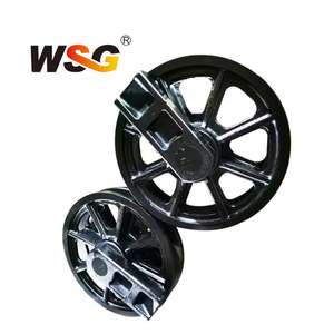 Grup Idler Pemandu Depan Berkualitas Tinggi untuk Suku Cadang <span class=keywords><strong>Undercarriage</strong></span> Crane Crawler Hitachi KH230 - Product Image 1