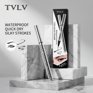 Delineador de Ojos de Alta Pigmentación, Secado Rápido, Hidratante, Resistente al Agua, Larga Duración, Logotipo Personalizado, Lápiz Delineador Negro - Product Image 4