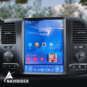 Radio con Pantalla Android Tesla de 12.1 Pulgadas para Chevrolet Silverado 2007-2013, GPS, Carplay, Reproductor Multimedia para Auto, Reproductor de Video, Estéreo, Navegador, HU - Product Image 1