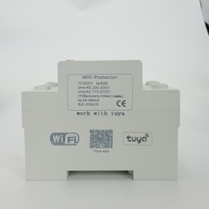Interruptor de Circuito Inteligente WiFi Tuya de 63A con Monitoreo de Energía, Protección Ajustable Contra Sobretensión/Subtensión, Sobrecorriente y Fugas - Product Image 3