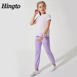 Produttore professionale per bambini pantaloni di yoga ragazze stampato Palestra Fitness leggings activewear bambini usura di yoga